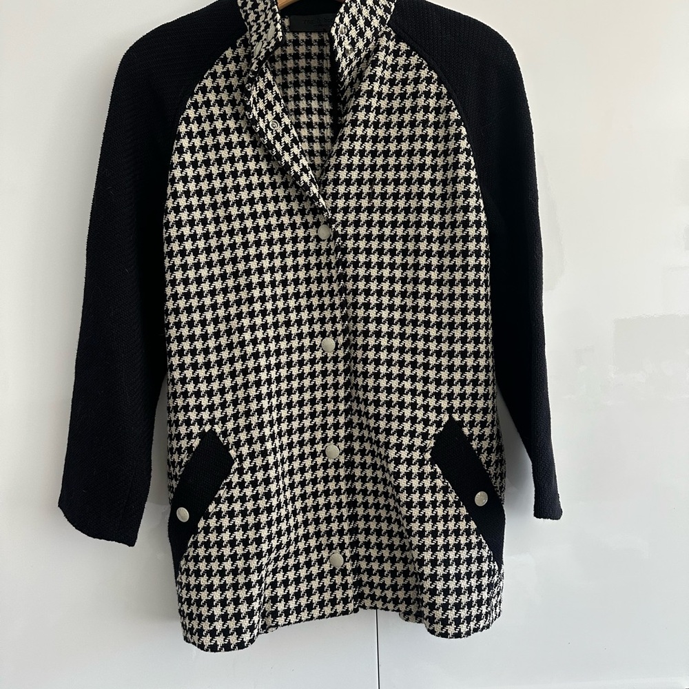 Rag & Bone Monochrome Checkered Jacket